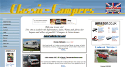 Desktop Screenshot of classic-campers.co.uk